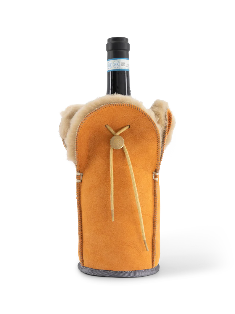 Champagne Orange Suede