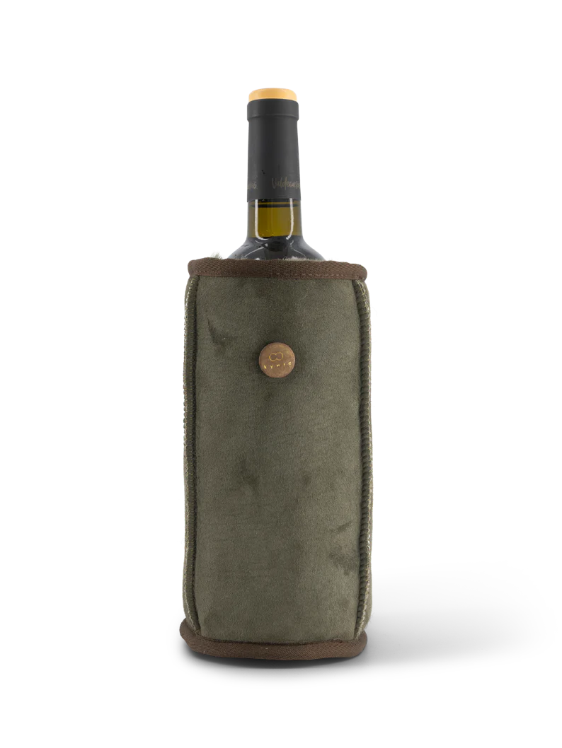 Wine Khaki Suede