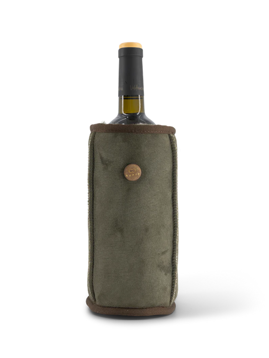 Wine Khaki Suede