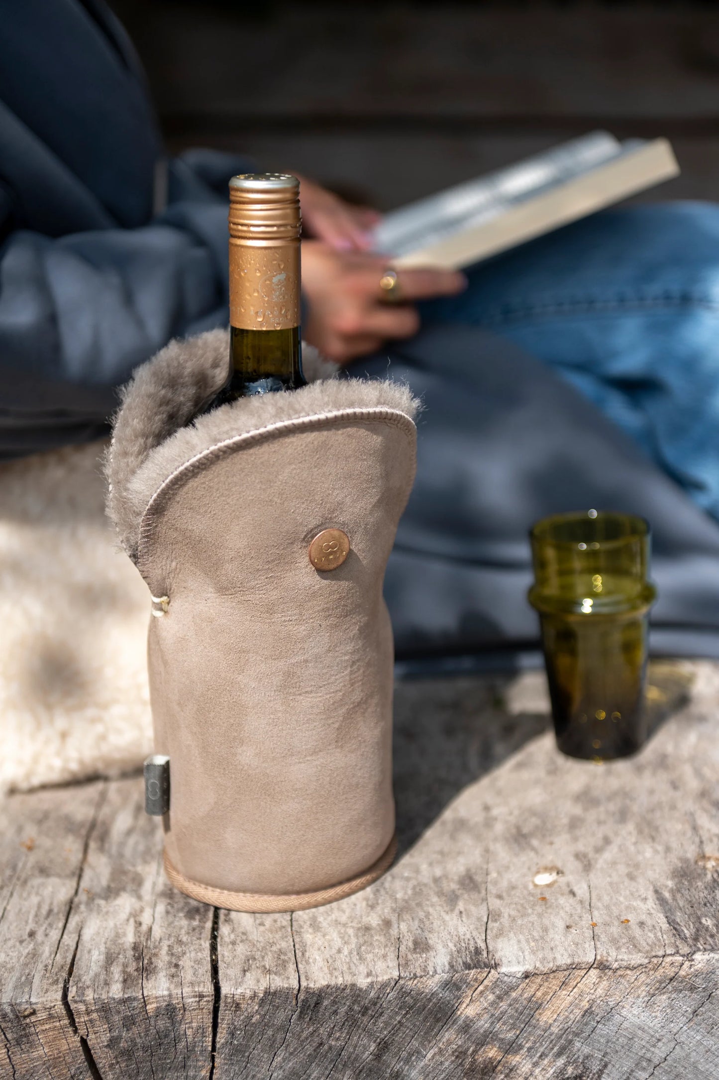 Tulip Wine Stone Suede